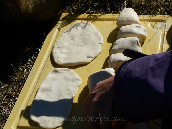 Making flat bread