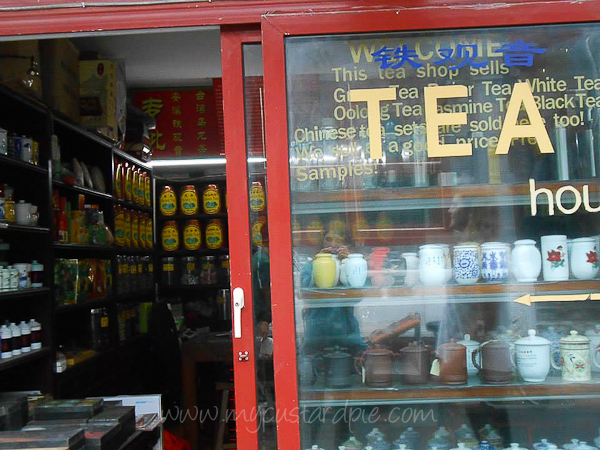 Tea shop in Beijing