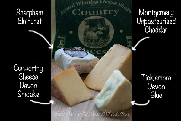 West Country cheeses 