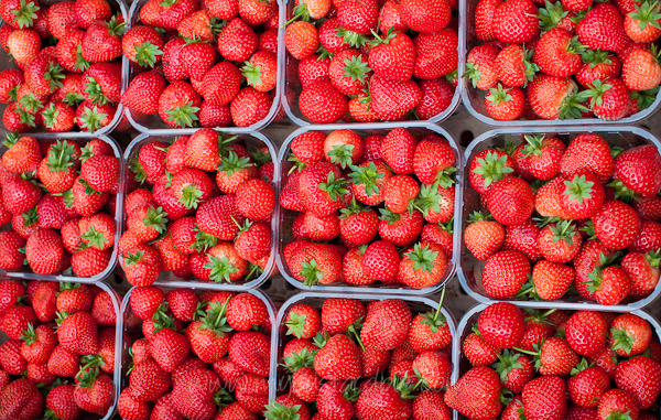 English strawberries