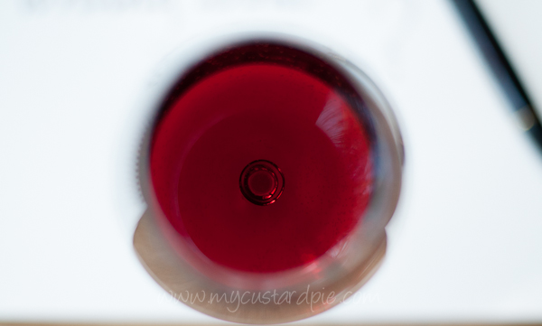 Monthly wine writing challenge 3 - My Custard Pie
