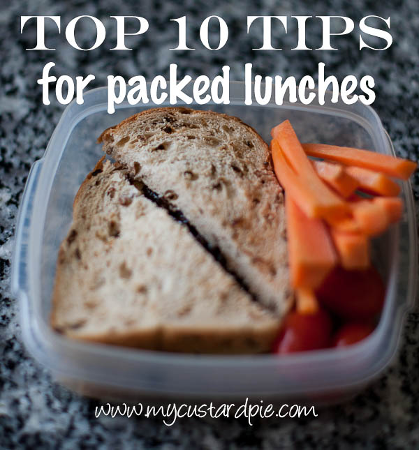 Top 10 tips for packed lunches
