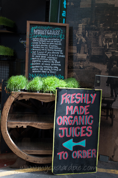 Fresh juice stall