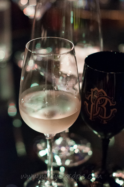 Cheese and wine at Cavalli Club