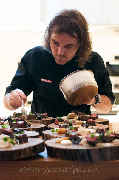 Shannon Bennett dinner at Miele