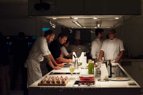 Shannon Bennett dinner at Miele