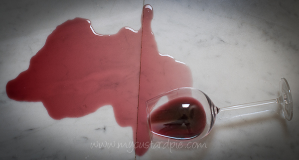 oops - wine spill