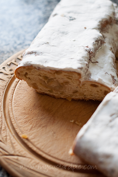 Stollen In my kitchen in December 2013 My Custard Pie