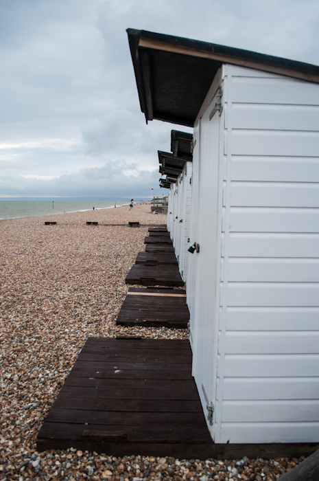 Beach huts
