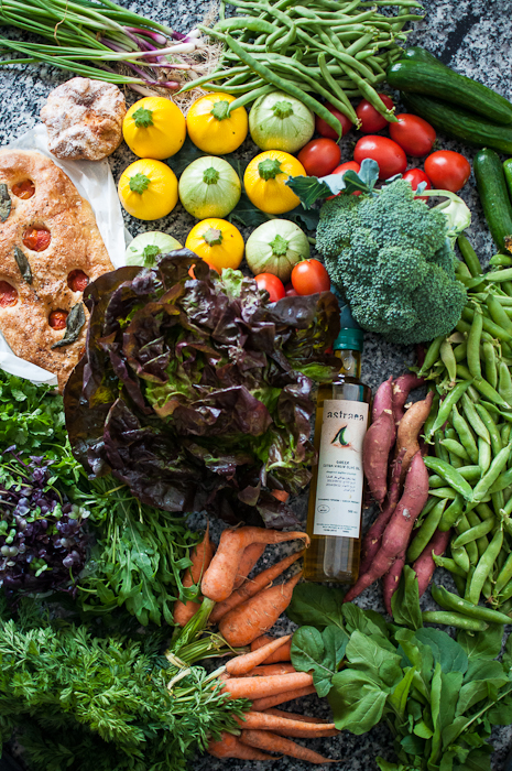 Vegetables from the Farmers Market Dubai