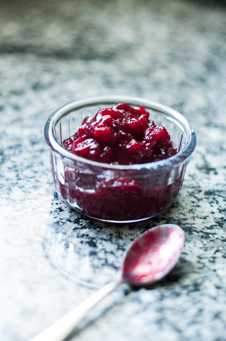 cranberry sauce