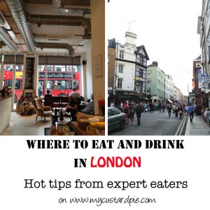 Where to eat and drink in London
