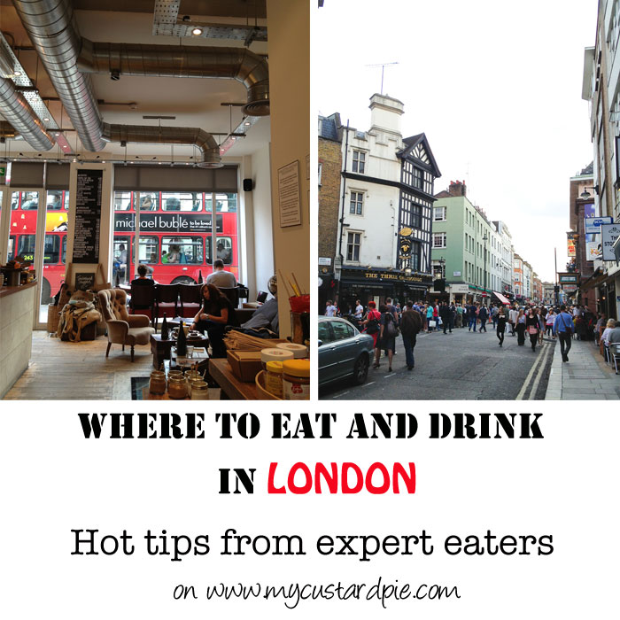 Where to eat and drink in London