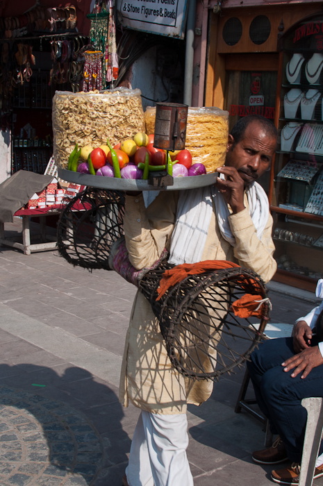 street food seller