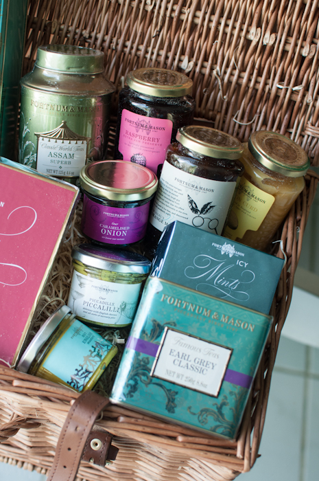 Fortnum and Mason hamper