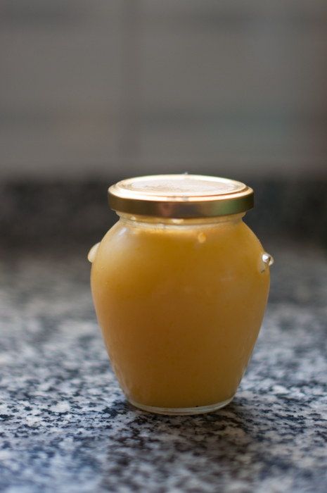 Homemade lemon curd