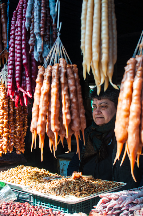 Fruit and veg market Tbilisi