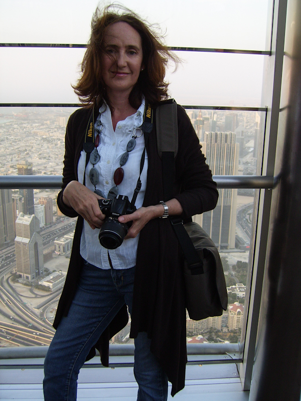 With camera at the Burj Khalifa - My Custard Pie