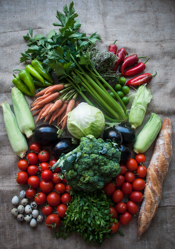 Local, organic veg - www.mycustardpie.com