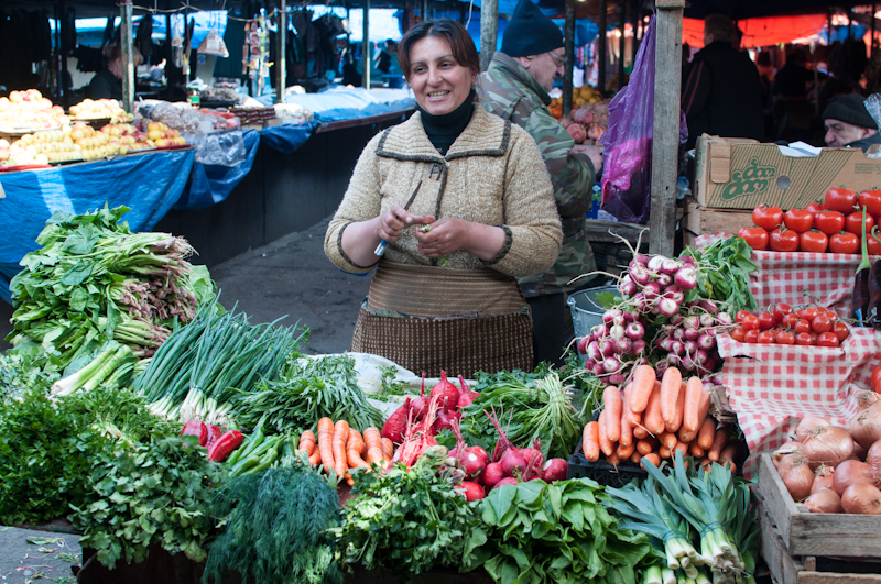 Vegetable stall