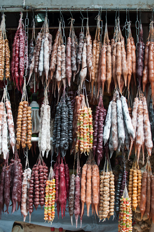 Churchkhela in Tbilisi, si, Georgia on My Custard Pie