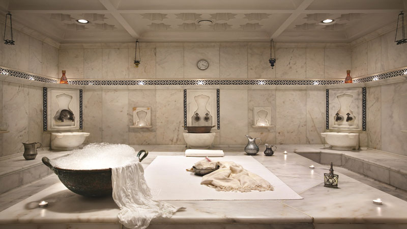 The hammam at the Ciragan Palace Kempinski in Istanbul. Review by www.mycustardpie.com
