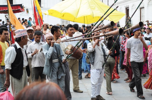 A Hindu festival in Kathmandu - mycustardpie.com