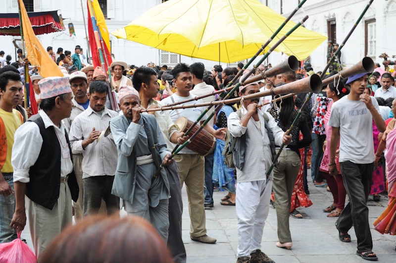 A Hindu festival in Kathmandu - mycustardpie.com