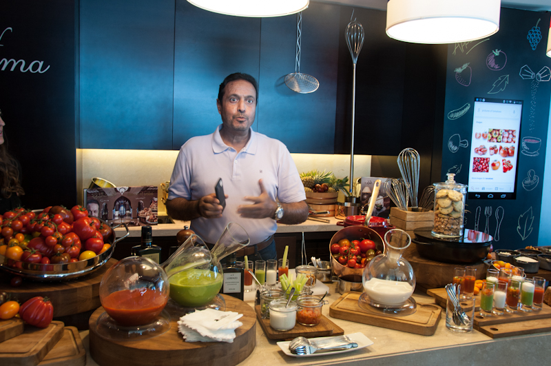 Chef Osama demonstrates how Google apps can help in the kitchen - on mycustardpie.com