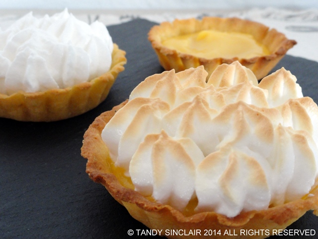 grapefruit curd on Lavender and Lime