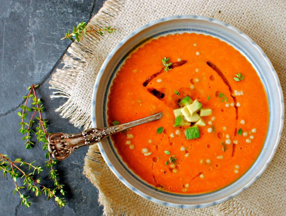 Intense tomato soup