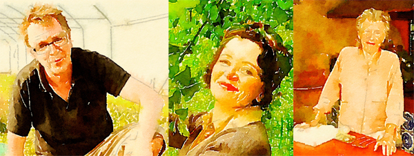 Three important people in food