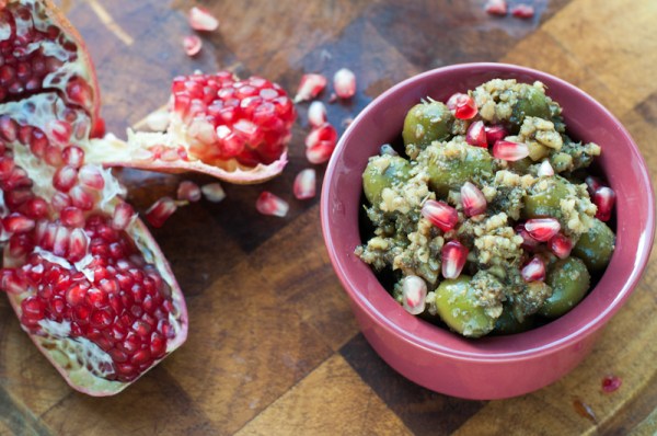 Iranian sweet and sour green olives -  mycustardpie.com
