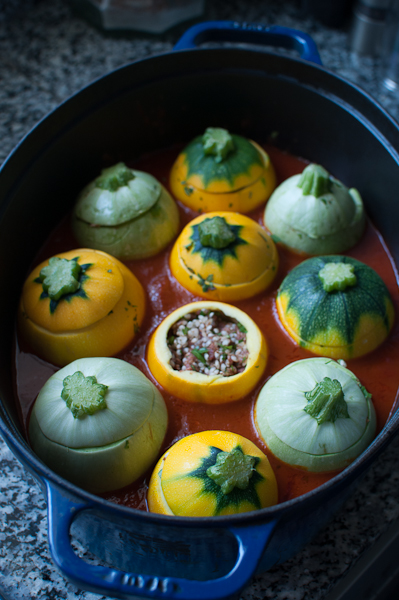 Stuffed courgettes - mycustardpie.com