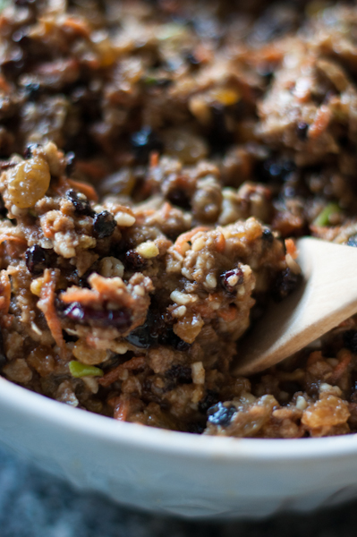 Slow cooker Christmas pudding on My Custard Pie