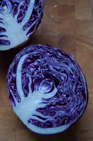 Slow cooker red cabbage