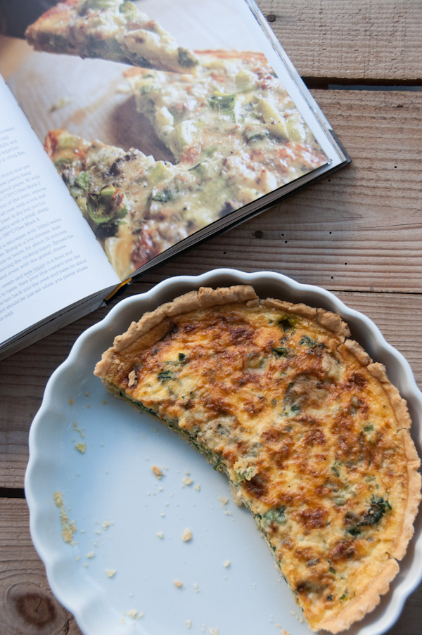 Chard and Silton tart