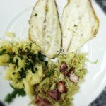 Pan fried sea&nbsp;bream