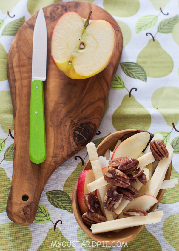 kohlrabi ploughmans salad - mycustardpie