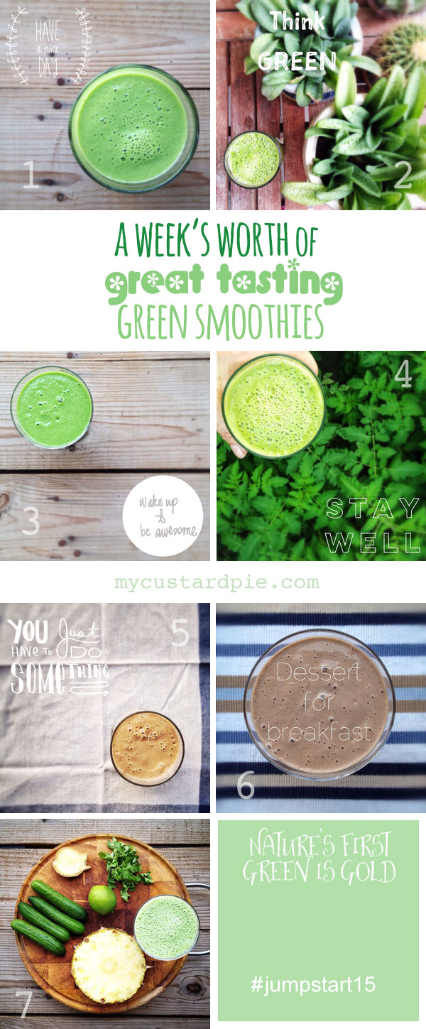Taste great green smoothies