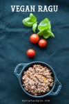 Vegan buckwheat ragu