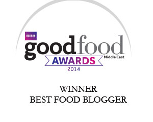 BBC Good Food Middle East Food Blogger winner