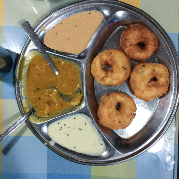 Dosas in Abu Dhabi at Aroma restaurant