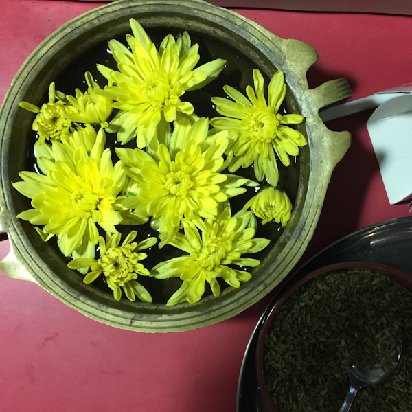 Dosas in Abu Dhabi at Aroma restaurant