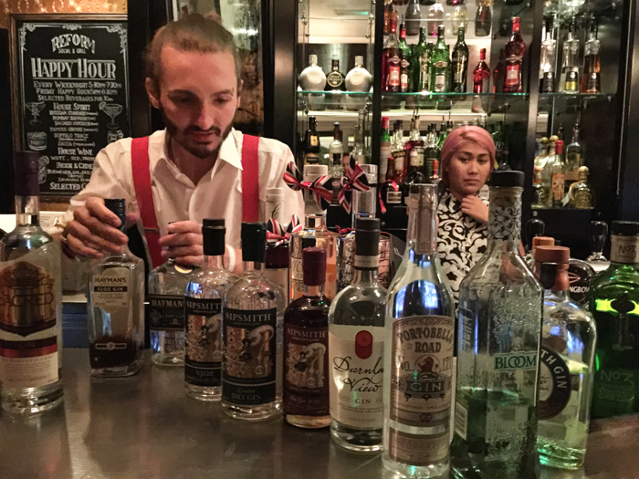 Pairing gin with dinner - mycustardpie.com