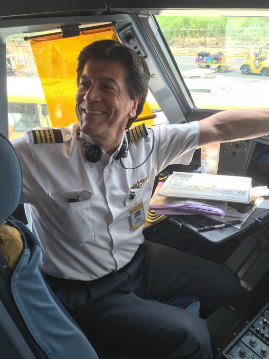 Meeting the pilot. Cebu Pacific - a low-cost airline to the Philippines - find out more on mycustardpie.com