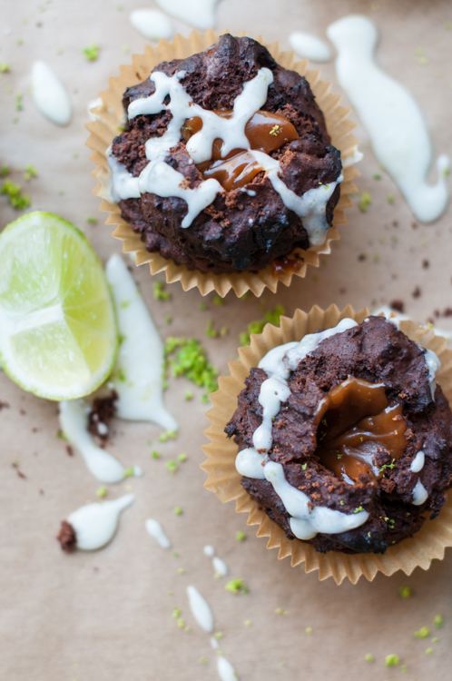 Mocha stout muffins on mycustardpie.com