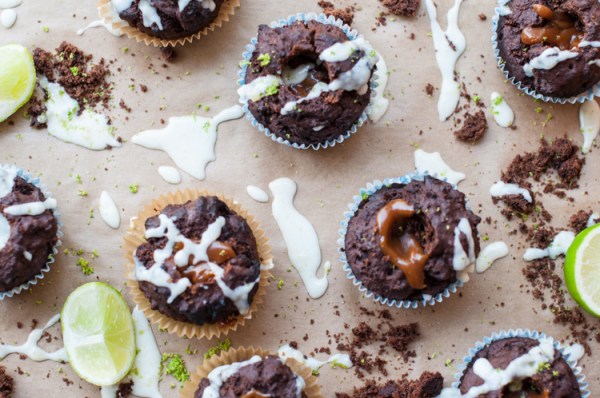 Mocha stout muffins on mycustardpie.com