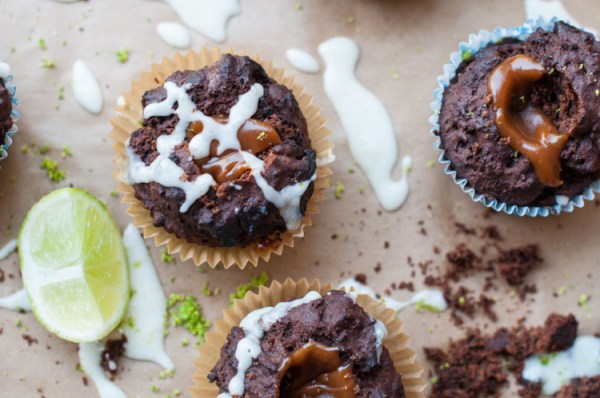 Mocha stout muffins on mycustardpie.com