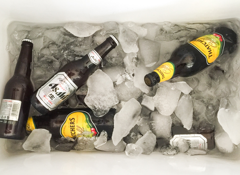 Stocking the cooler - Modern Ice Factory Dubai - mycustardpie.com